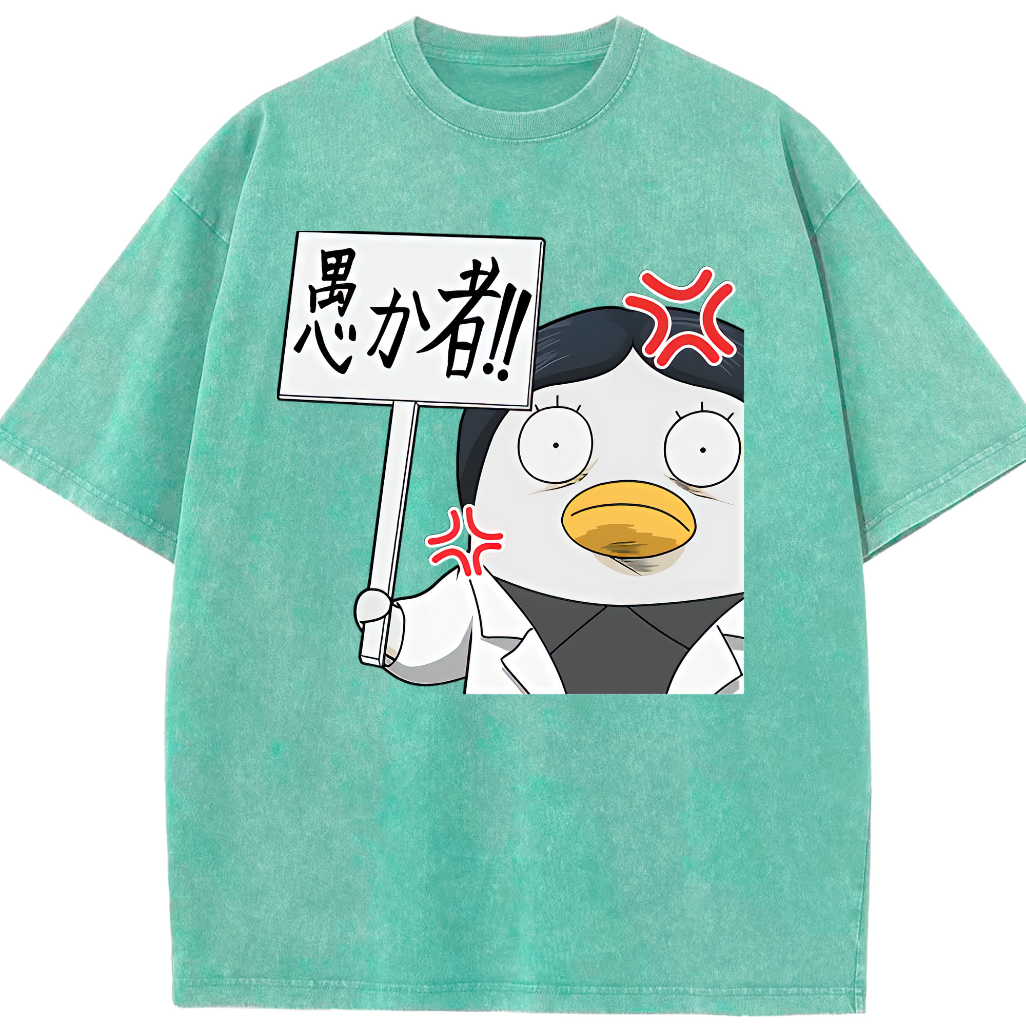 （画像用） ぎんたま 坂田銀時（さかたぎんとき） 神楽 志村新八（しむら しんぱち） GINTAMA Sakata Gintoki Kagura Shimura Shinpachi 綿100% ヴィンテージ風 半袖Tシャツ（フロントプリント）
